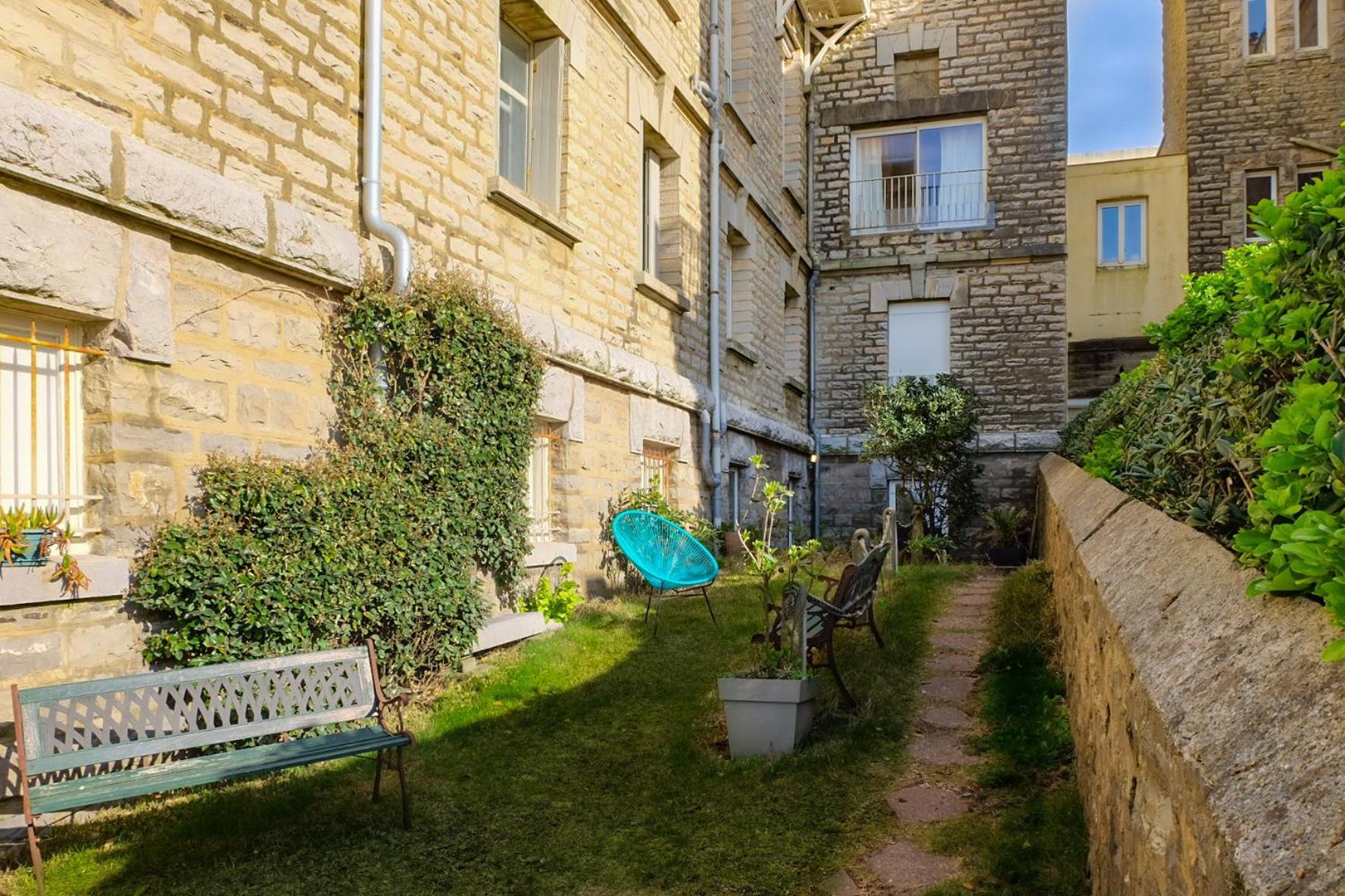 Magnifique Appartement Avec Terrasse, Parking Et Vue Sur L'Ocean Pour 5 Biarritz Extérieur photo